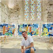 Artiste peintre professionnel contemporain donne cours pour jeunes et moins jeunes